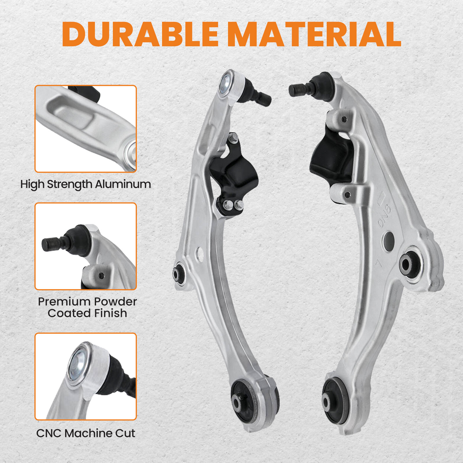 10x Front Lower Control Arms Tie Rod Sway Bar End Links for 09-14 Nissan Maxima