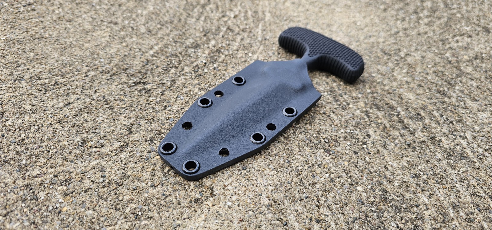 Cold Steel "SAFE MAKER 1" Kydex Sheath Only in Pancake Style (BK)