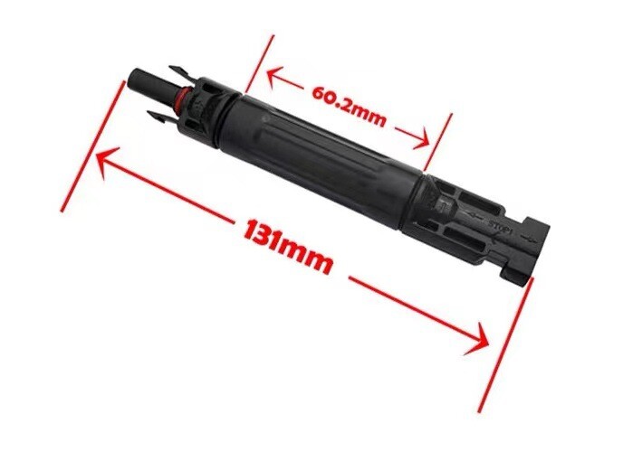 10-Pack 10A 15A 20A 30A in-line Fuse Holder Solar Panel Cable PV Connector USA