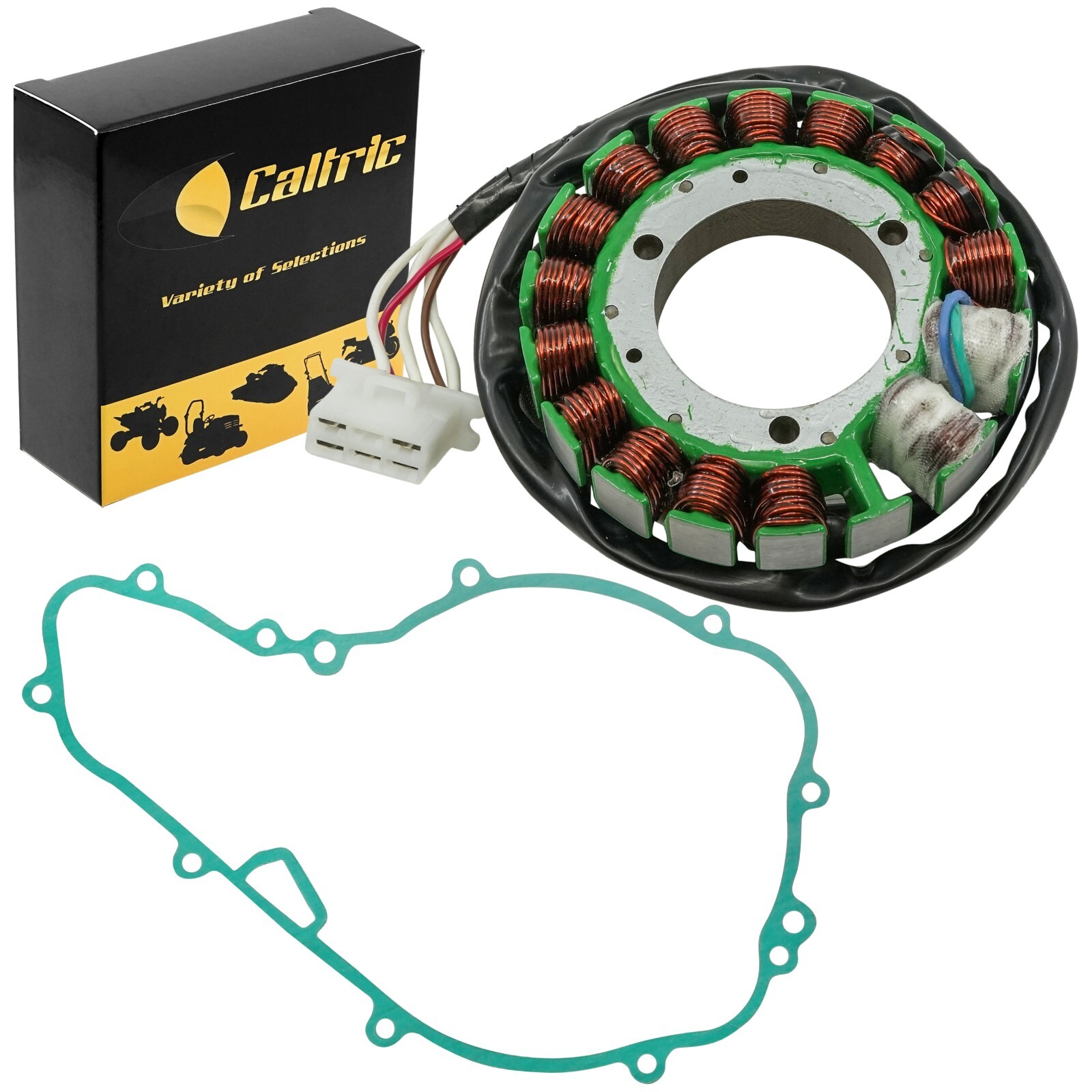 Stator & Gasket for Kawasaki KLR650 KL650 1987-2007