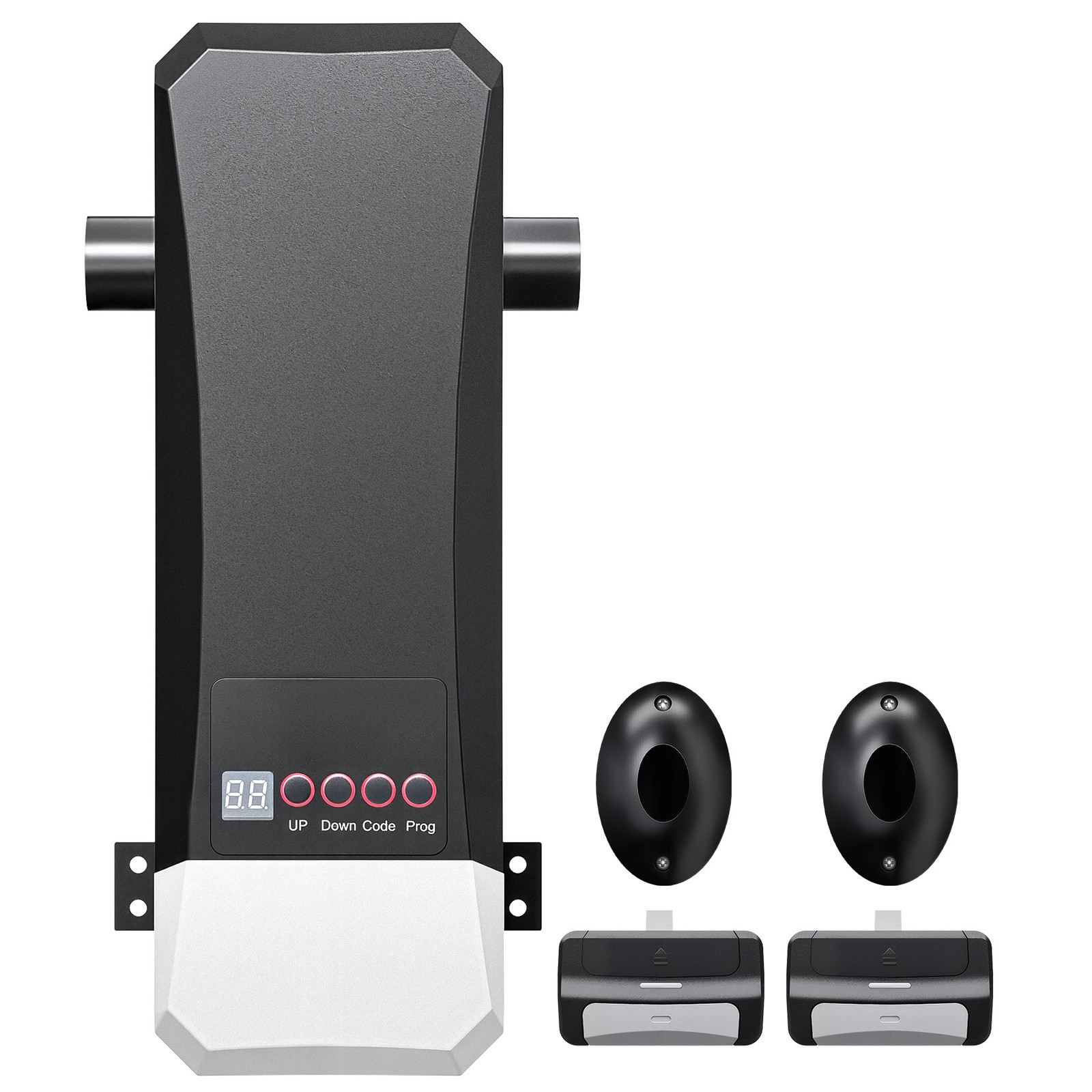 ZUMI Automatic Wall Mount Garage Door Opener with Remote Controls IR Sensors