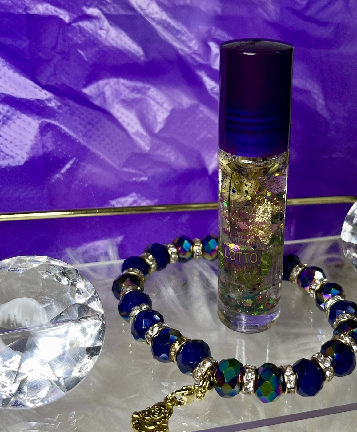 ✨“GET MONEY”✨LOTTERY WINNER/FAST LUCK Conjure ROLL ON SPELL OIL + TALISMAN