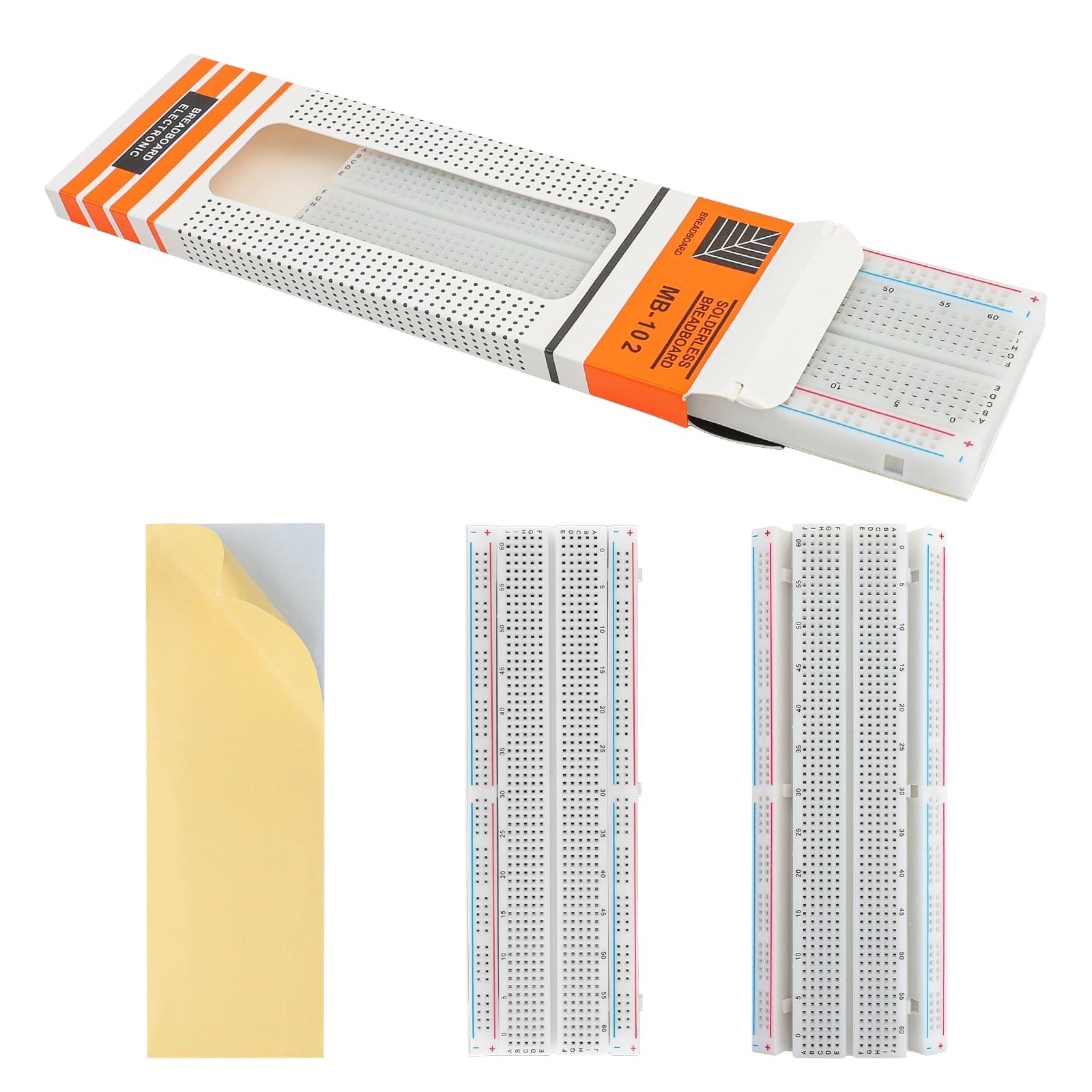 Electronics Basic Starter Kit for Arduino, 830 tie-Points Breadboard with...