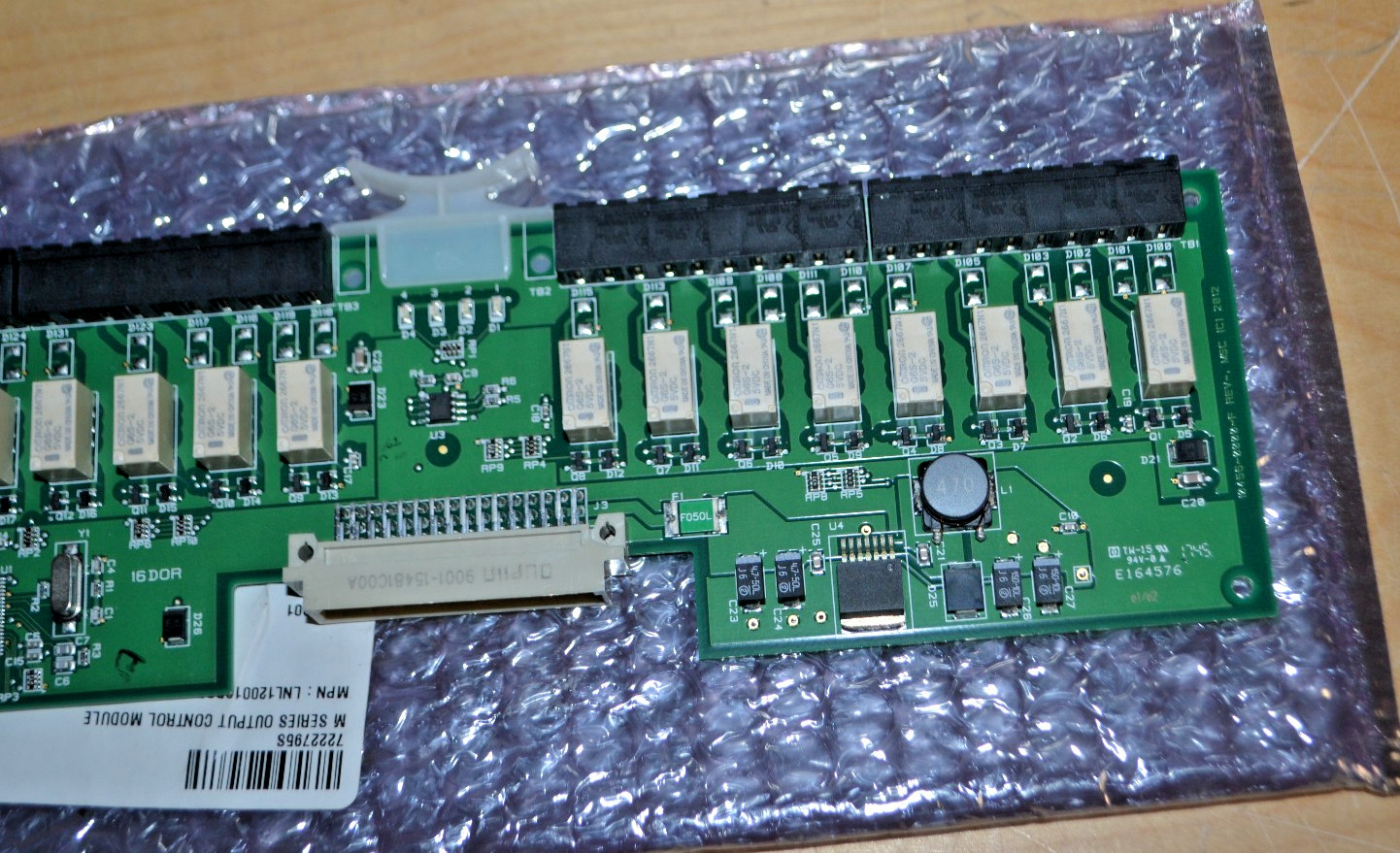 Lenel ~ LNL-1200-16DOR ~ LNL-1200 2 VDC 16 Relay Output Control Module ~ (p)