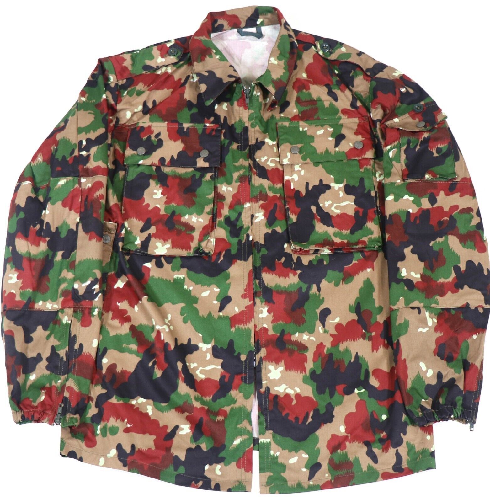 Swiss Army M83 Alpenflage Field Jacket Military Camouflage Uniform M70 TAZ