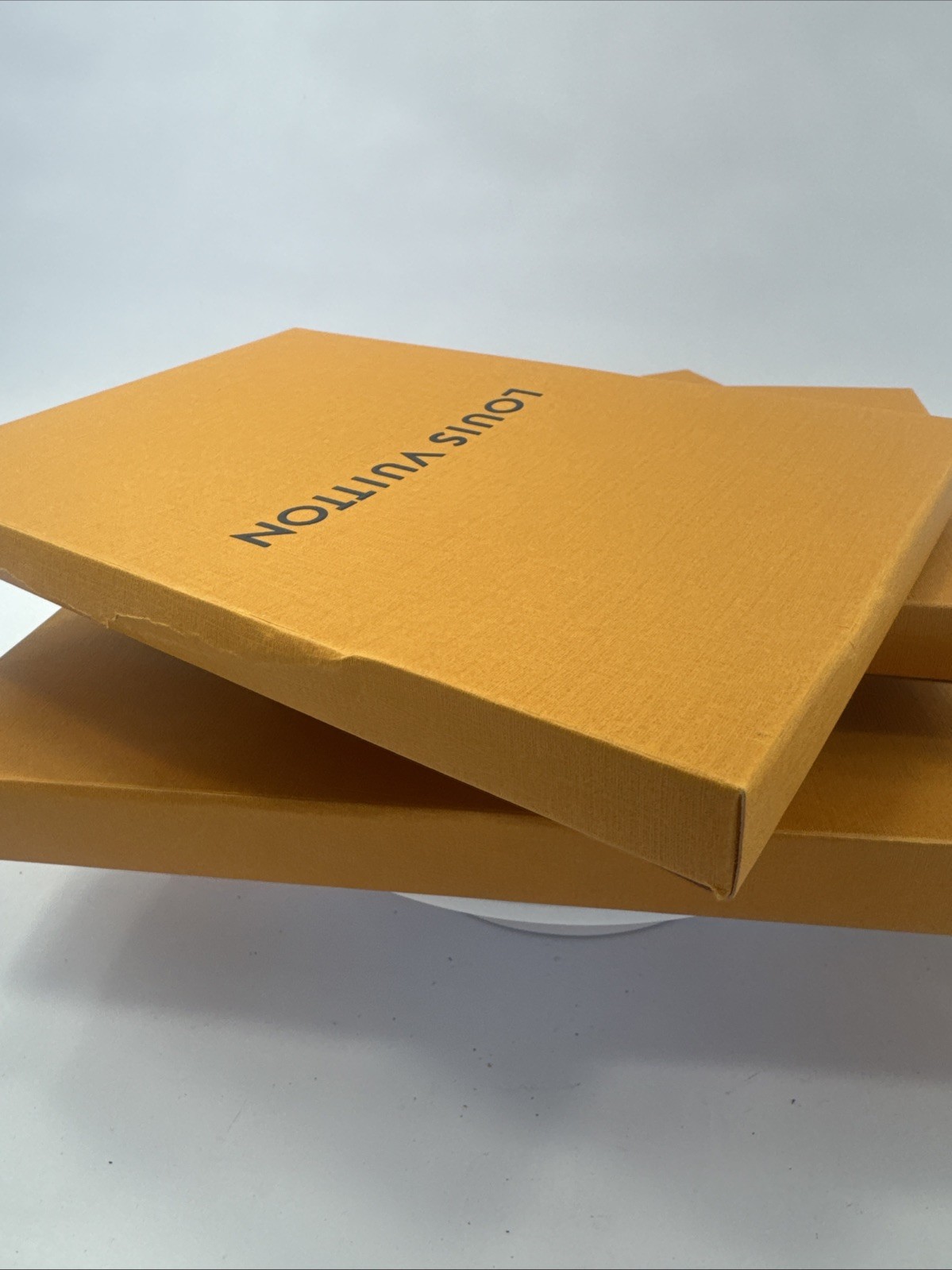 Lot Authentic LOUIS VUITTON Set Of Empty Boxes Set Of 4 See Photos