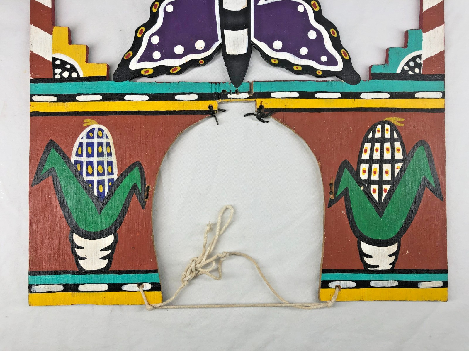 GREAT OLDER ORIGINAL HOPI MADE TABLITA 16" TALL X 14" ACROSS