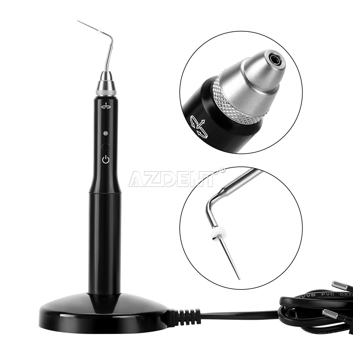 Dental Cordless Gutta Percha Obturation System Endo Heated Pen Root/Hand Plugger