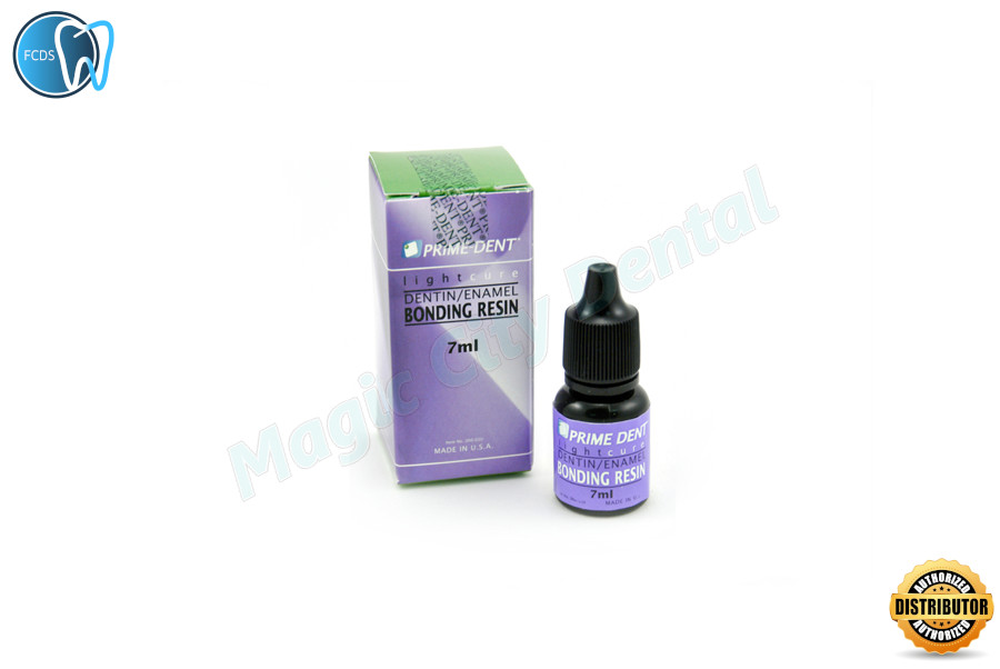 NEW PRIME-DENT Dental Light Cure Dentin Enamel Bonding Resin 7 mL Bottle USA