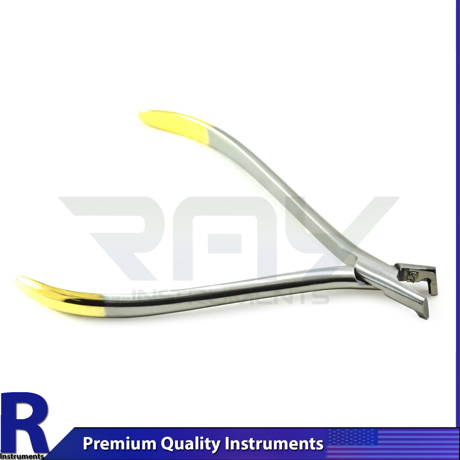 Distal End Cutter Flush Cut Dental Orthodontic Hold Archwire Pliers TC 14cm CE