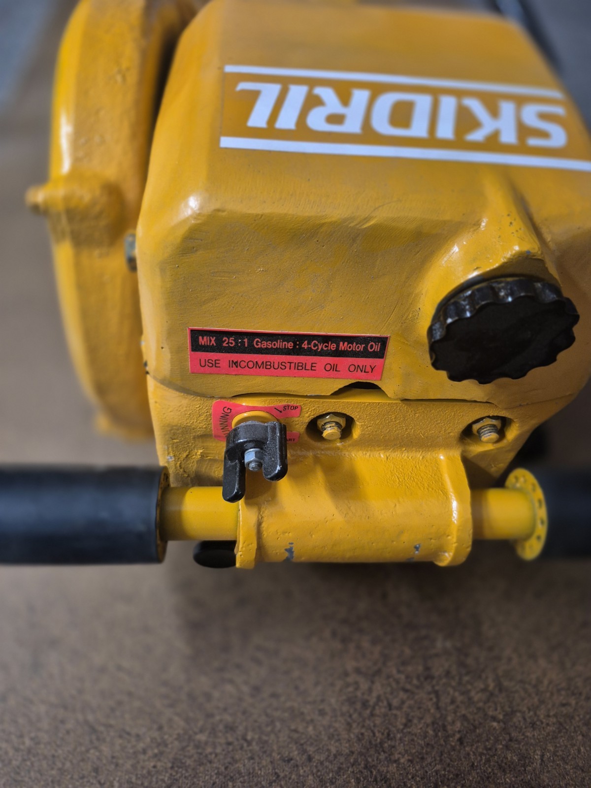 NOS SKIDRIL 180 GAS 4 STROKE BREAKER/DRILLING/PAVING HAMMER W ATTACHMENTS (W3)