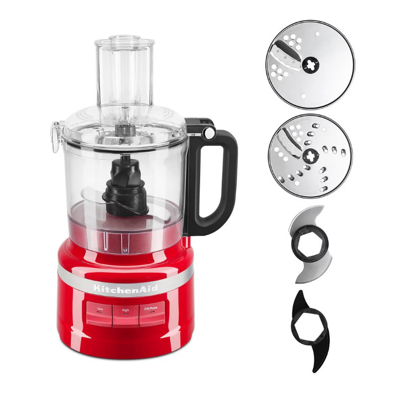 KITCHENAID 7 Cup Food Processor Plus - Empire Red
