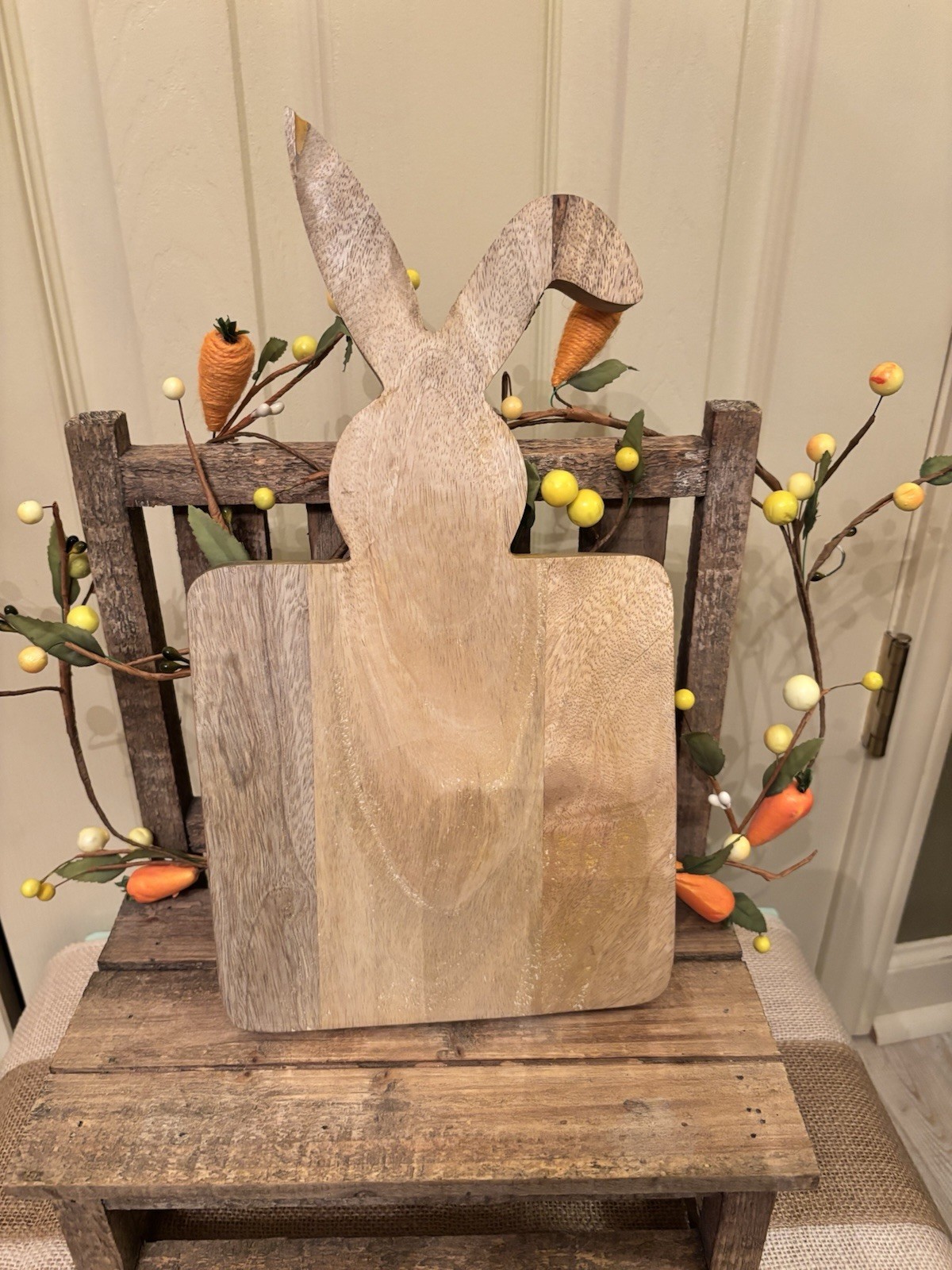 🐰New Wooden Bunny Ear Cutting Board🐰