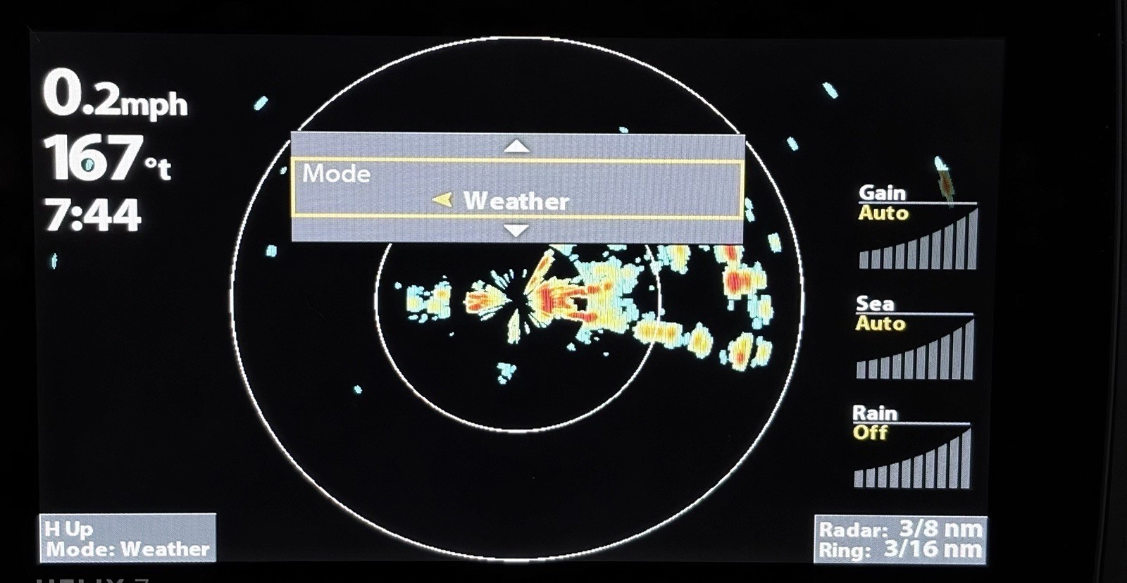 Humminbird Helix 7 MSI GPS G3N MEGA SI Side Imaging Sonar Chartplotter Display