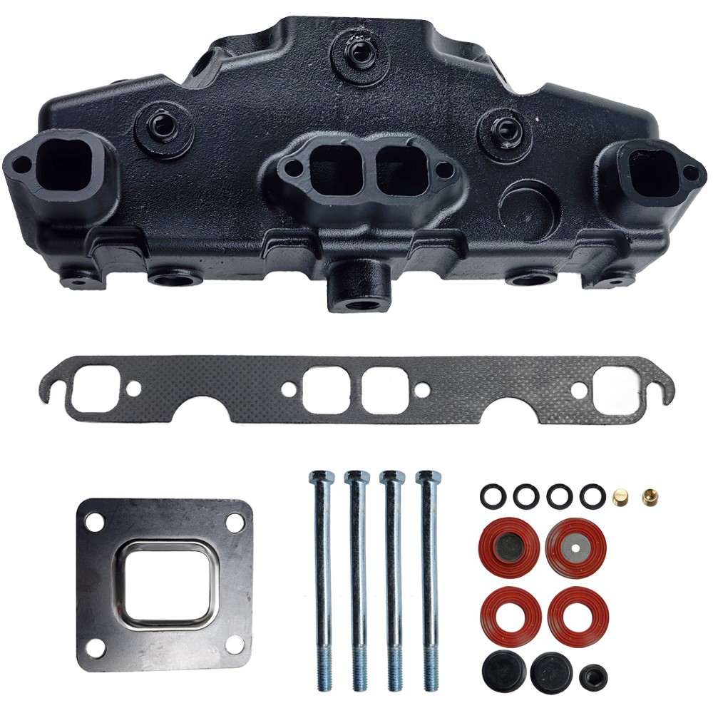 Exhaust Manifold Dry Joint For MerCruiser Marine 2002 And Newer 5.0 5.7 6.2 V8