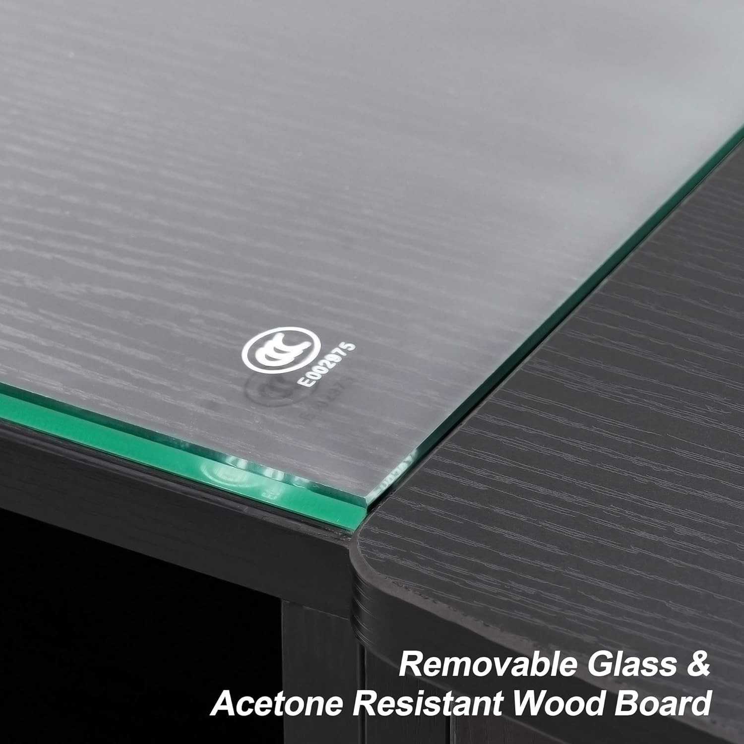 BarberPub 2611 Manicure Table Nail Makeup Desk Workstation