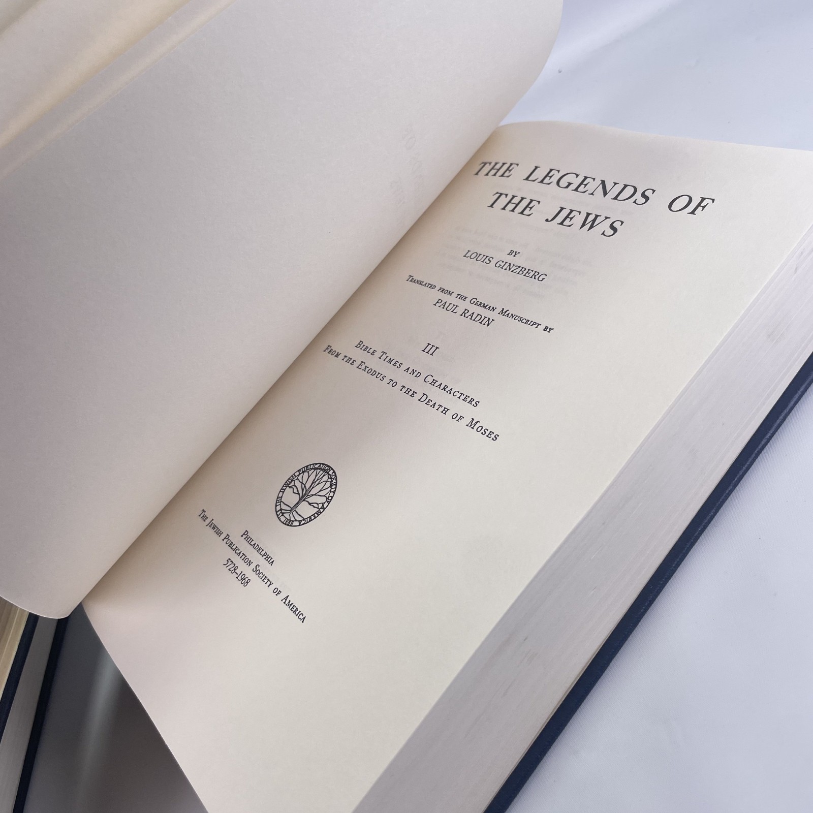 The Legends of the Jews 1-6 Volume HARDCOVER SET Ginzberg (Missing 7) *Read