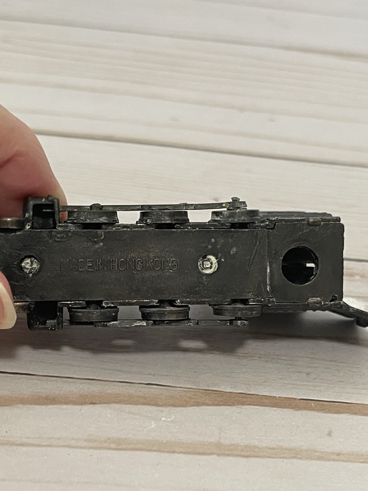 Vintage Die Cast Metal Train Locomotive Engine Pencil Sharpener