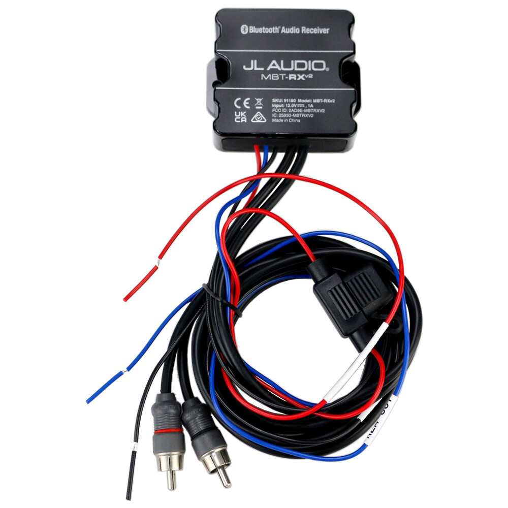 JL Audio MBT-RX v2 Marine / PowerSport Weatherproof Bluetooth Receiver NEW