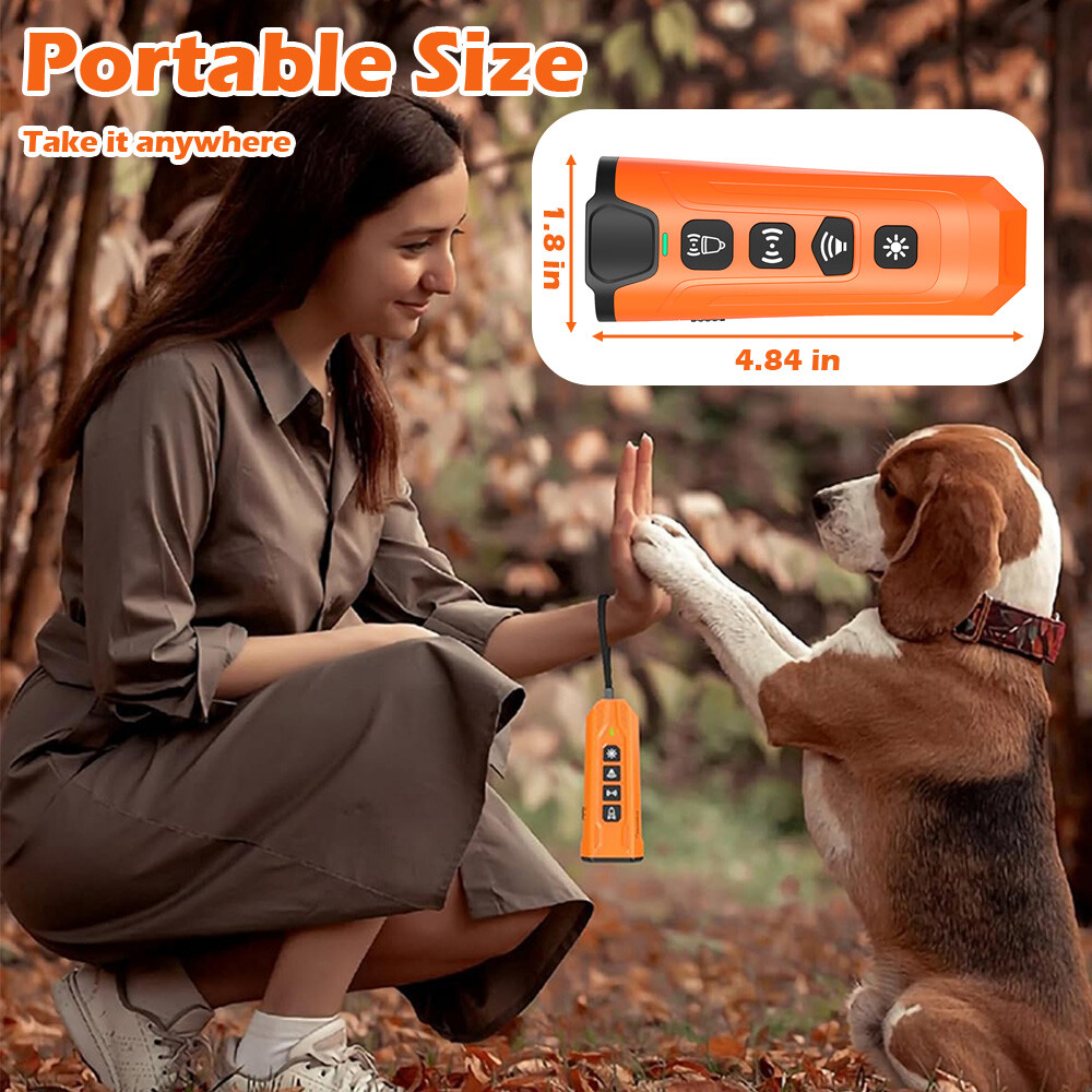 Ultrasonic Anti-Dog Bark Deterrent Device Barking Repeller Bad Behavior Training