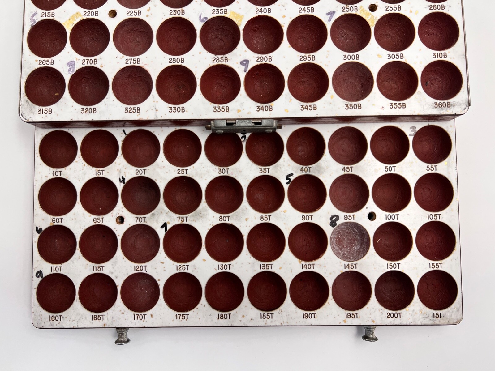 Zipf’s Deluxe Master Pin Set No 80 - Box Only