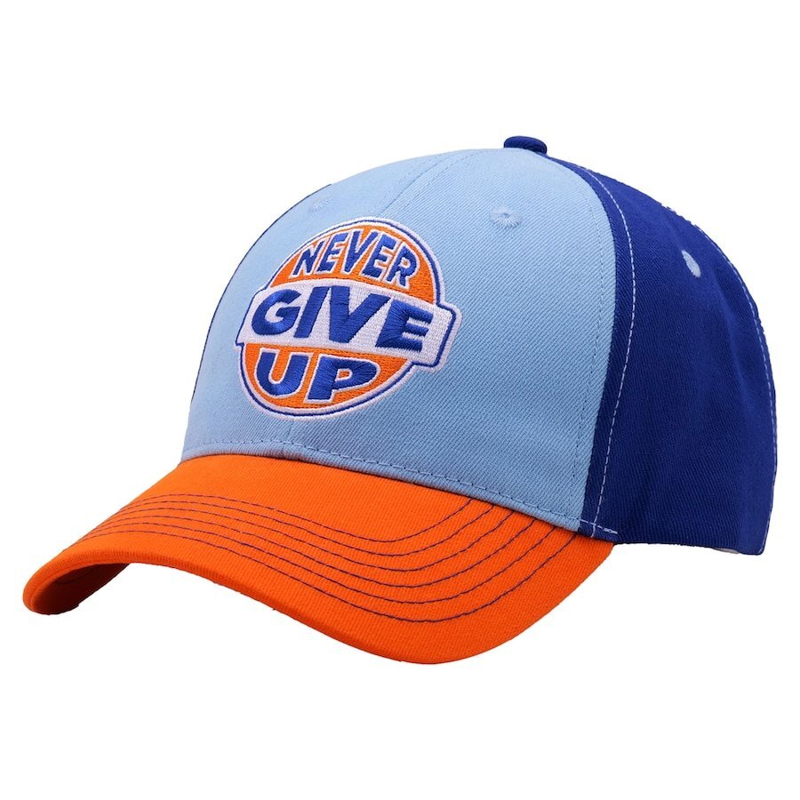John Cena Blue Orange Never Give Up 20 Years Youth Costume