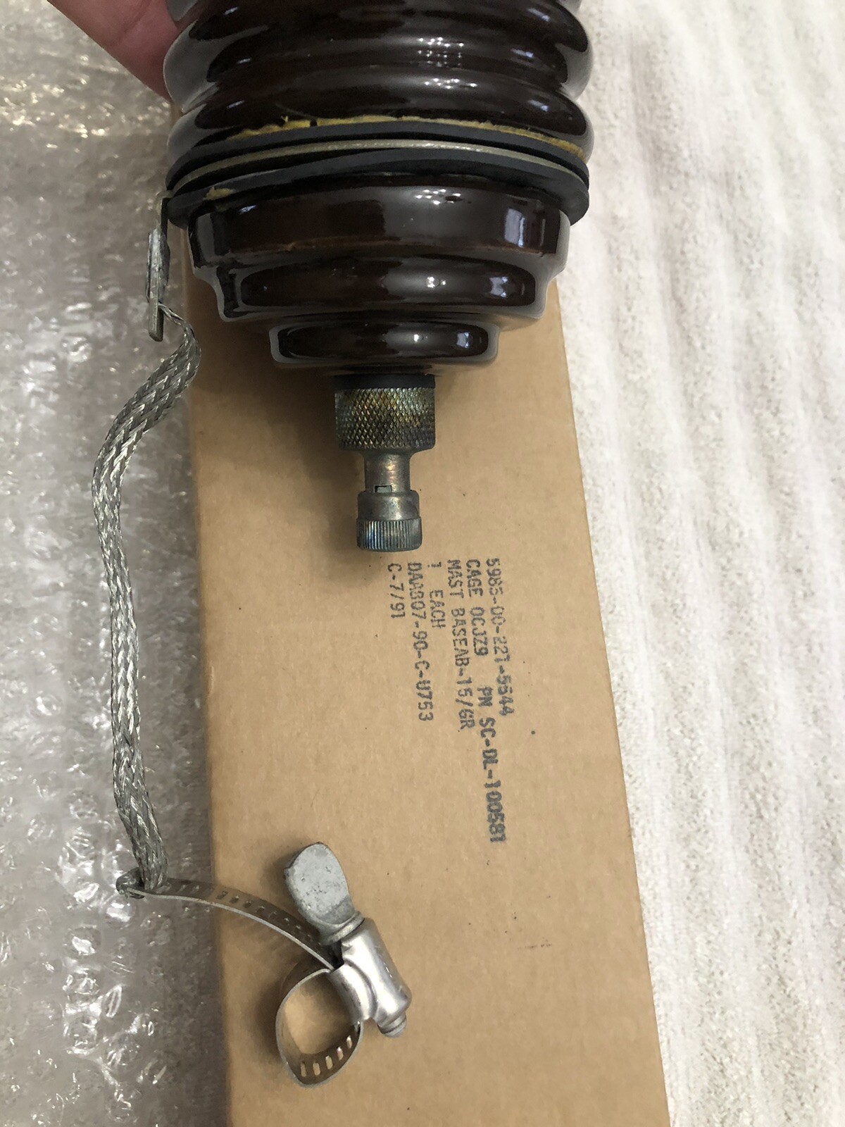 Antenna Mast Base AB15 AB-15/GR 5985-00-221-5544