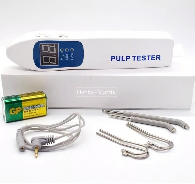 Dental Endo Oral Electric Pulp Tester Teeth Nerve Testing Vitality Device Kit
