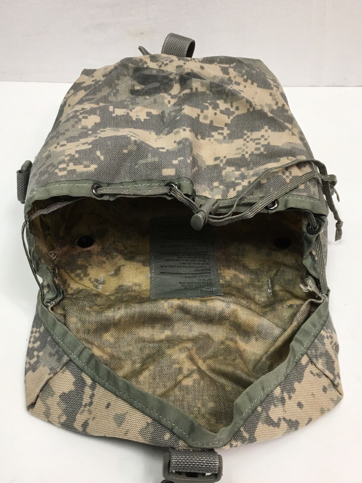 US Army Molle SUSTAINMENT POUCH ACU UCP Dump Pouch Field Pack Digital Mag GC