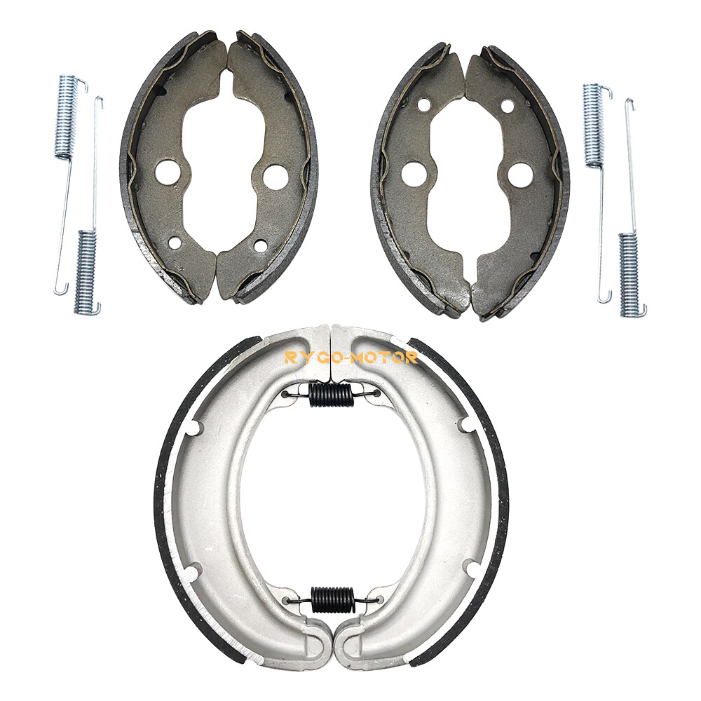 Front & Rear Brake Shoes Springs Pins for Honda TRX300FW Fourtrax 300 1988-2000