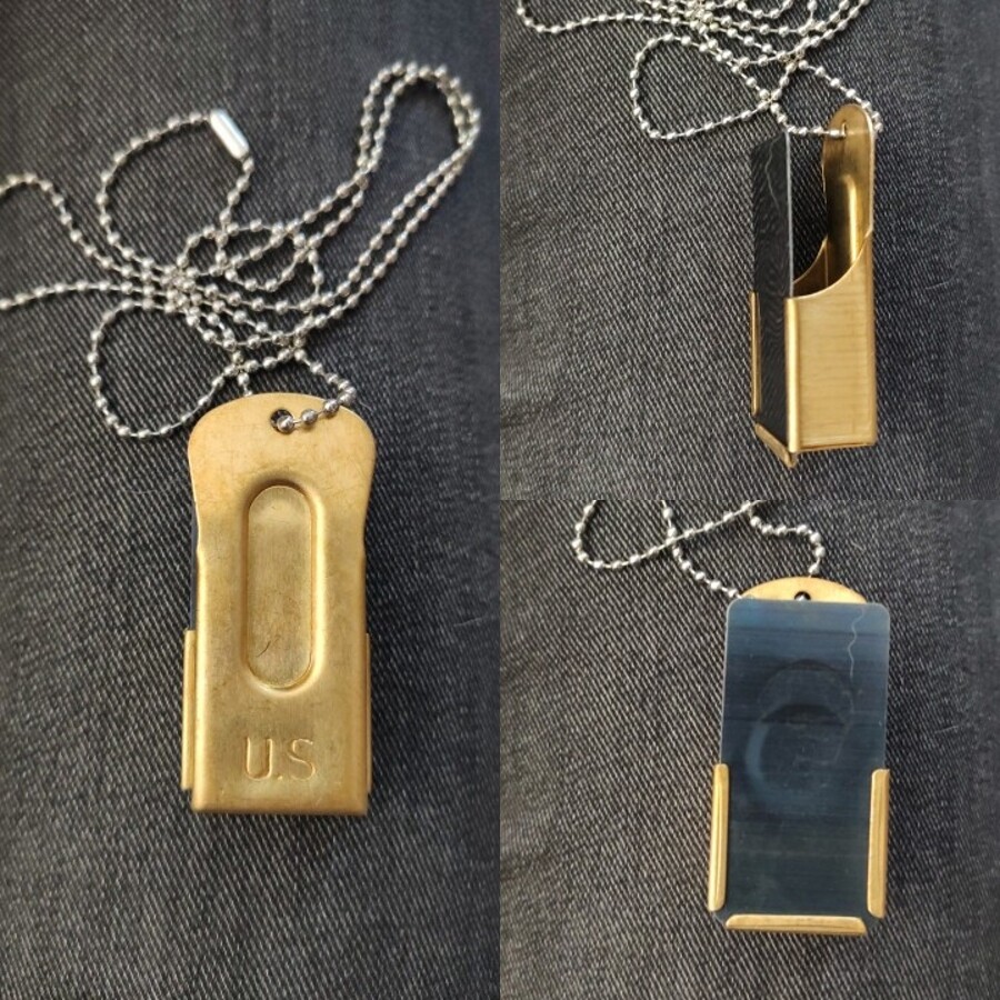 WW2 Airborne Clicker US Army 101st Spy Normandy Landings Prop Crickets