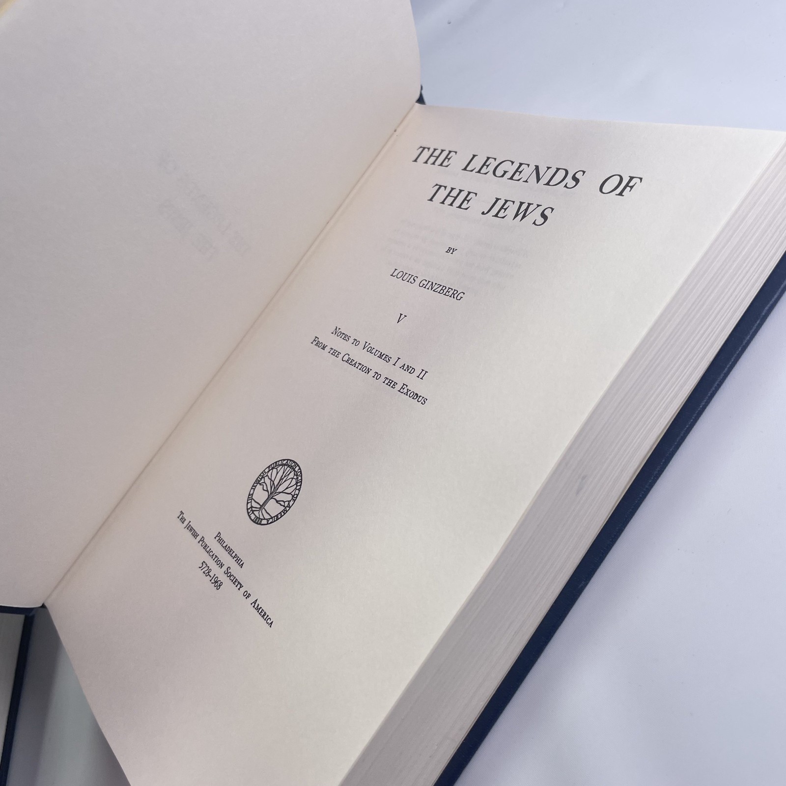 The Legends of the Jews 1-6 Volume HARDCOVER SET Ginzberg (Missing 7) *Read