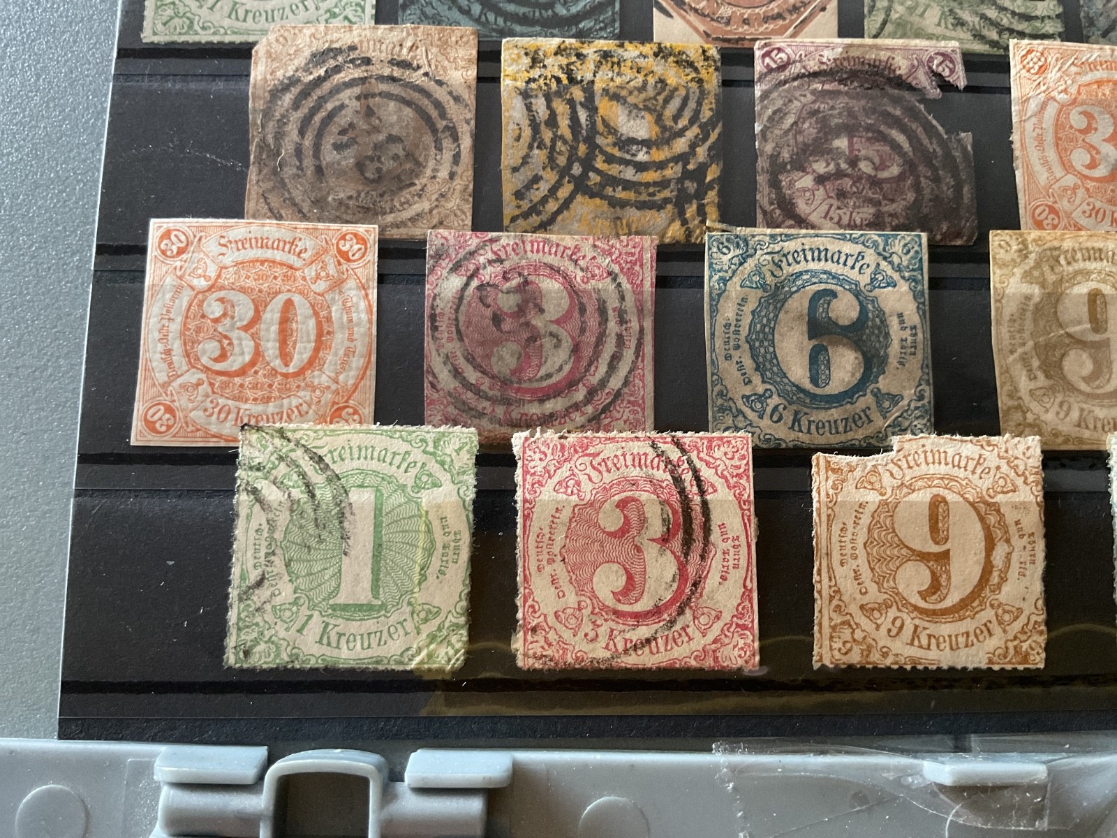 Germany Thurn & Taxis southern district 1852-1865 mm & used stamps B1342