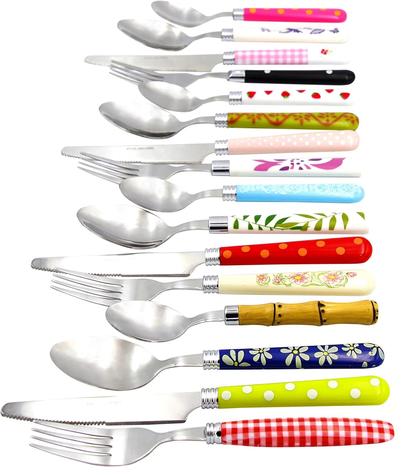 The Original Brink House Eclectic Collection Mix Match Stainless Steel Cutlery