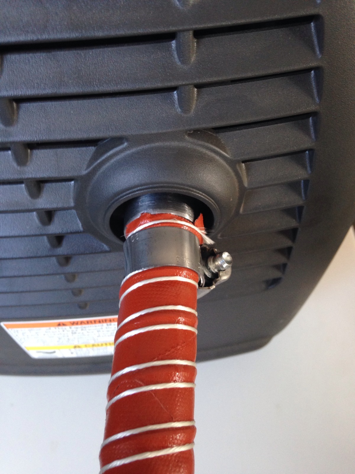 GenExhaust for Honda EU2000i/EU1000i Generator 3/4" exhaust extension (HW only)