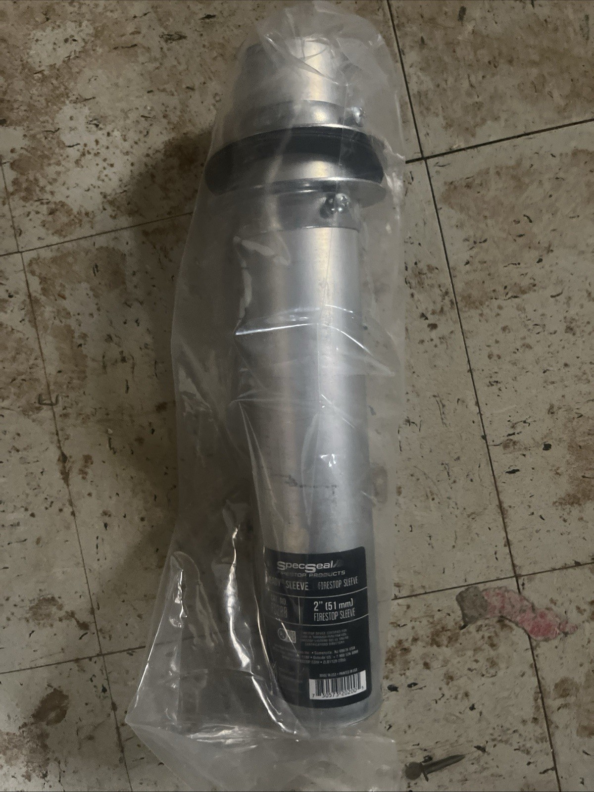 SPEC SEAL READY SLEEVE FS200 2" FIRE STOP SLEEVE NEW SEALED