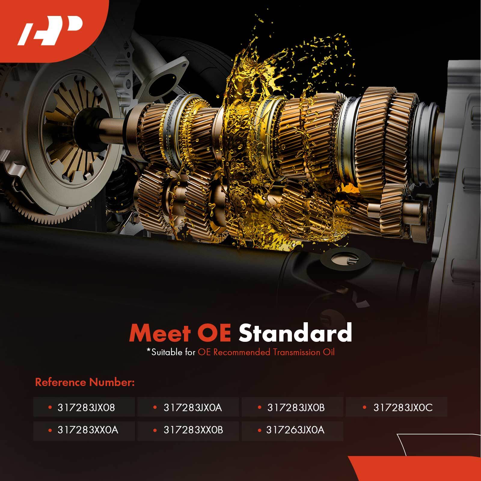 Automatic Transmission Filter Kit for Nissan Sentra 13-19 L4 1.8L Versa 17-18