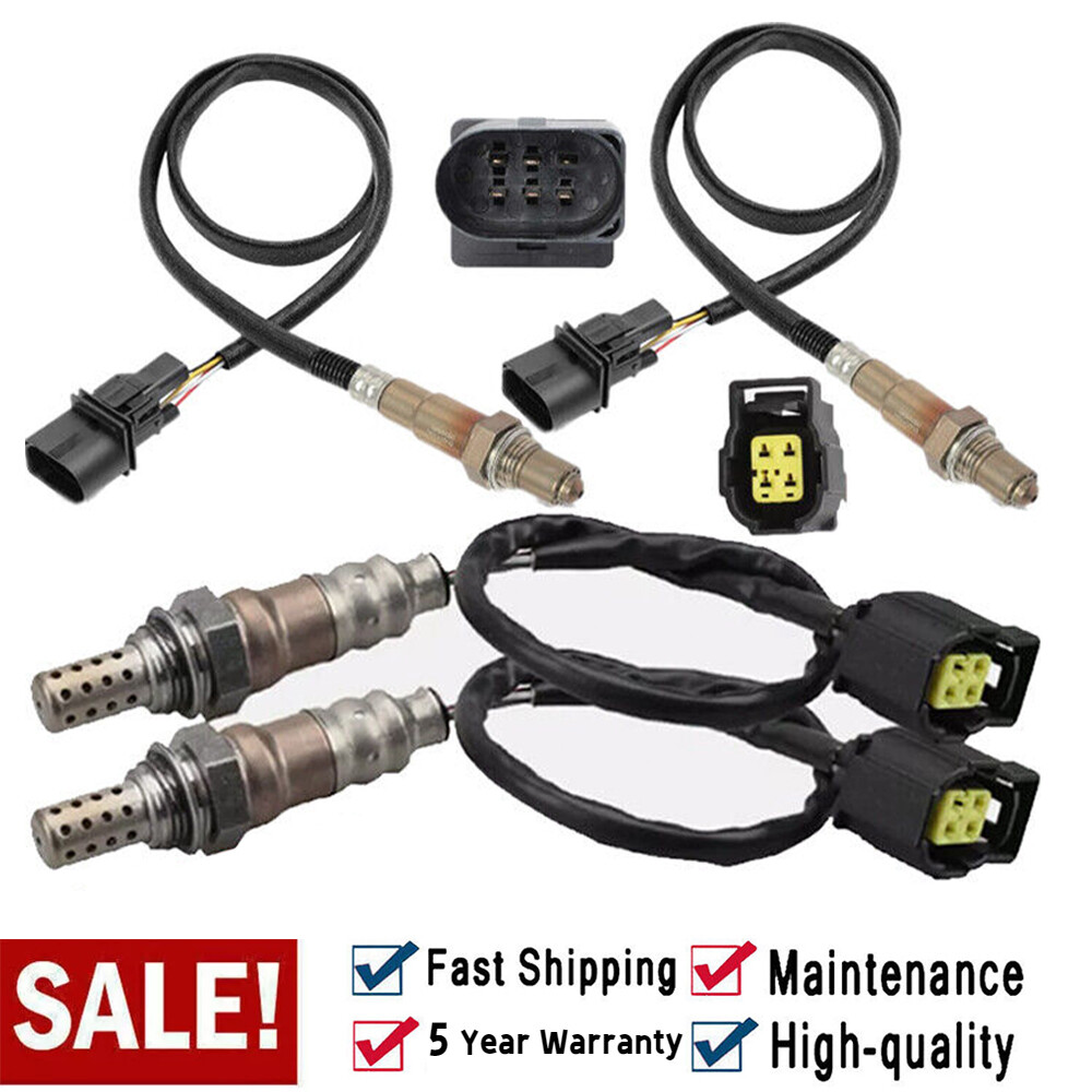 Set(4) Oxygen Sensor Upstream+Down For 2006-2011 Mercedes-Benz E350 C300 CLS550