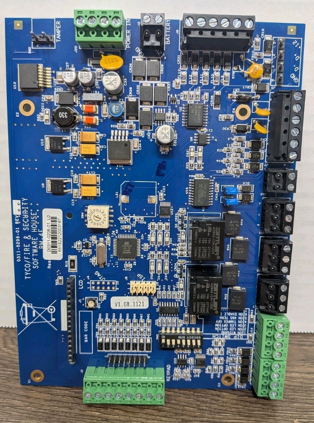 TYCO Software House RM-4E Board Access Control Security Panel - Tested