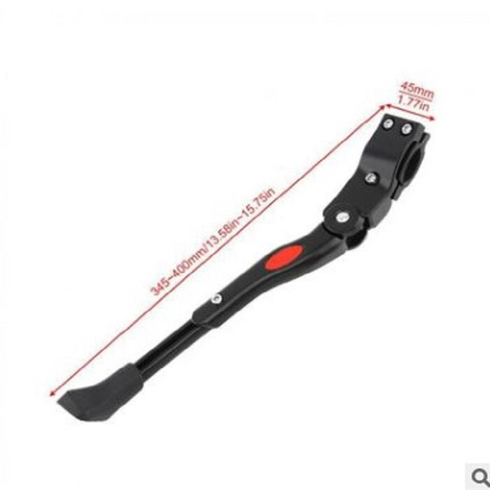 BV Bicycle Bike Center Kickstand Easy Adjustable Alloy MTB Kick Stand 24"-29"