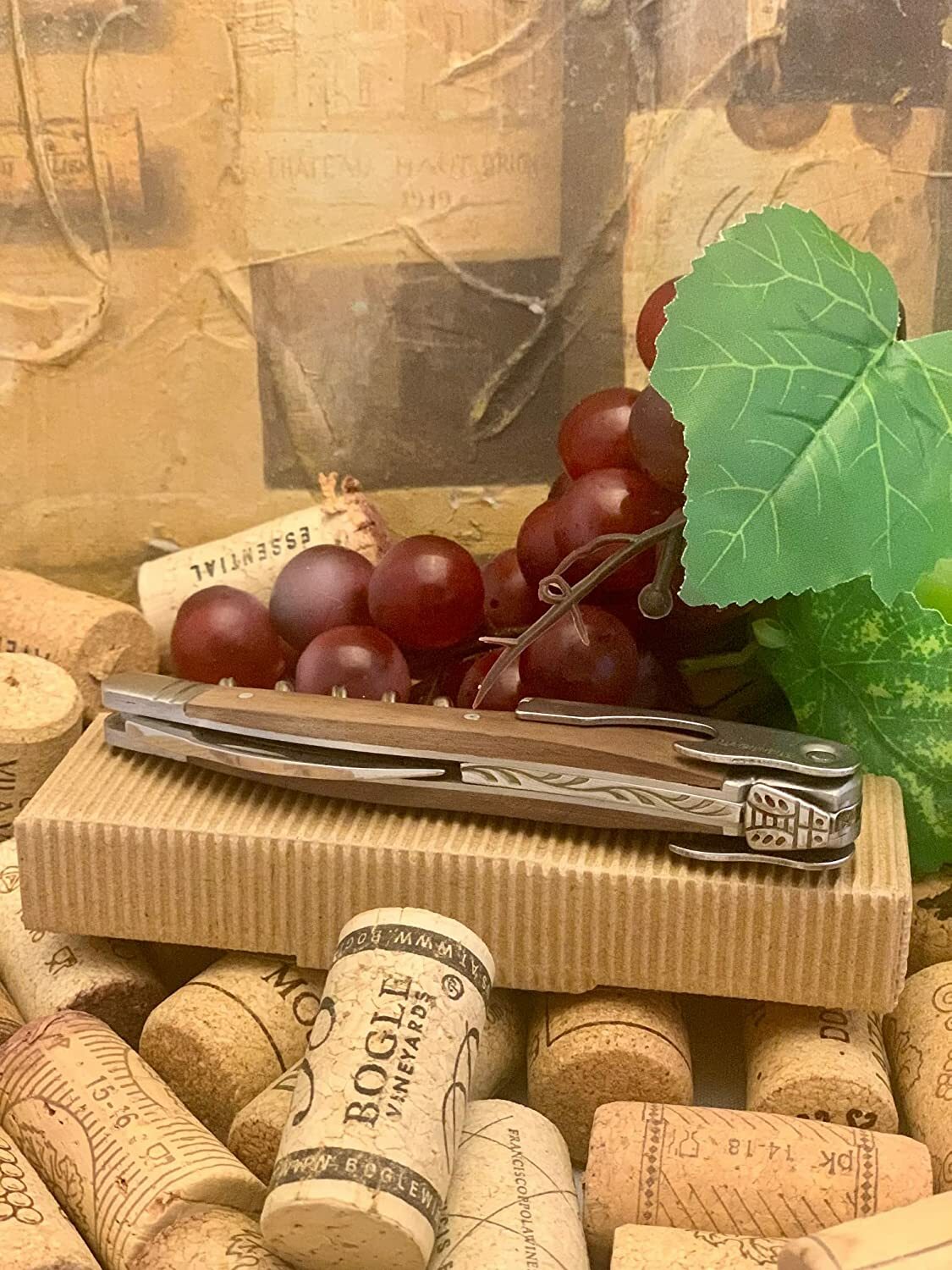 LaGuiole Waiter's Corkscrew - Rosewood Handle, Gift Package