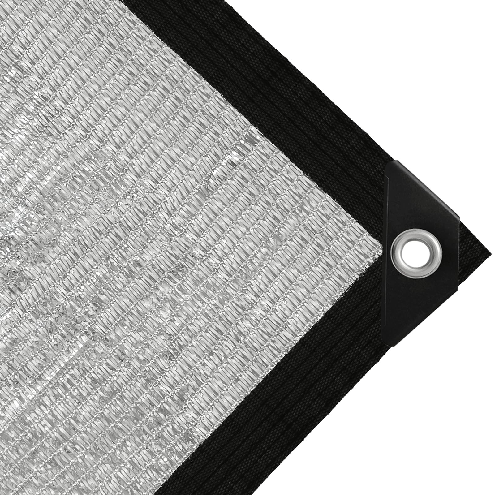 BXAEYIPOR Shade Cloth-80% Aluminum Sunblock Neting,Durable Mesh Tarp with Gromme