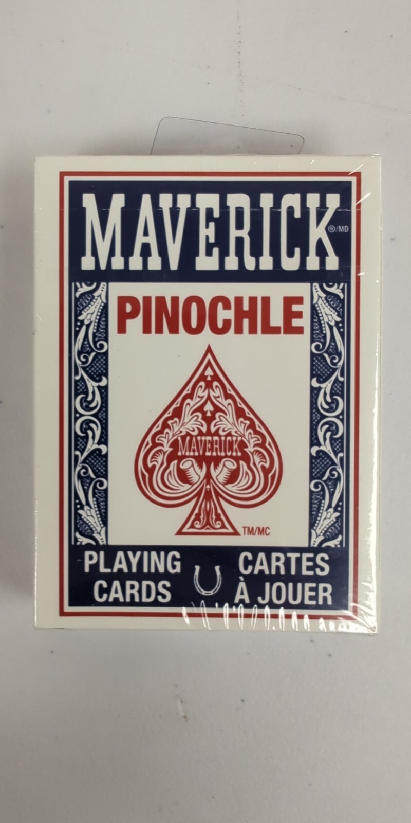 12 Maverick Pinochle Decks (Red & Blue) by US Playing Card Company New Sealed