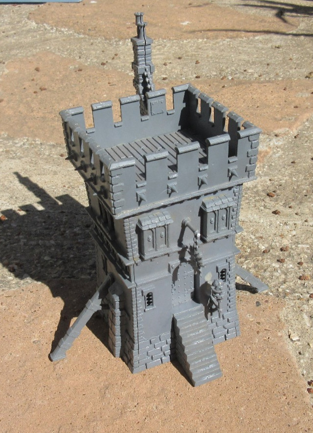 Warhammer Age of Sigmar Terrain Tower Used Tabletop Scenery