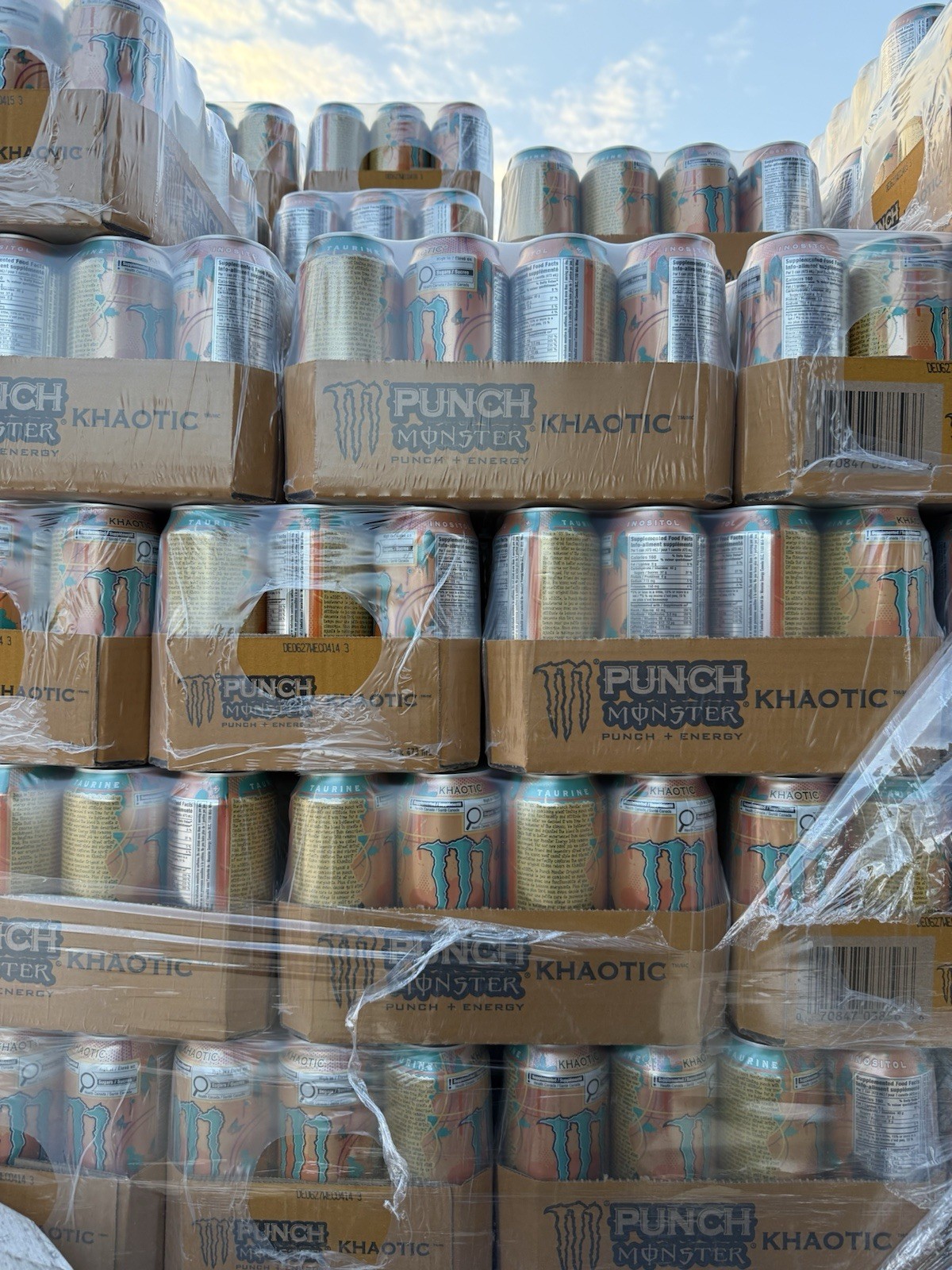 12 Pack Monster Energy Khaotic 12x 473ml Khaotic