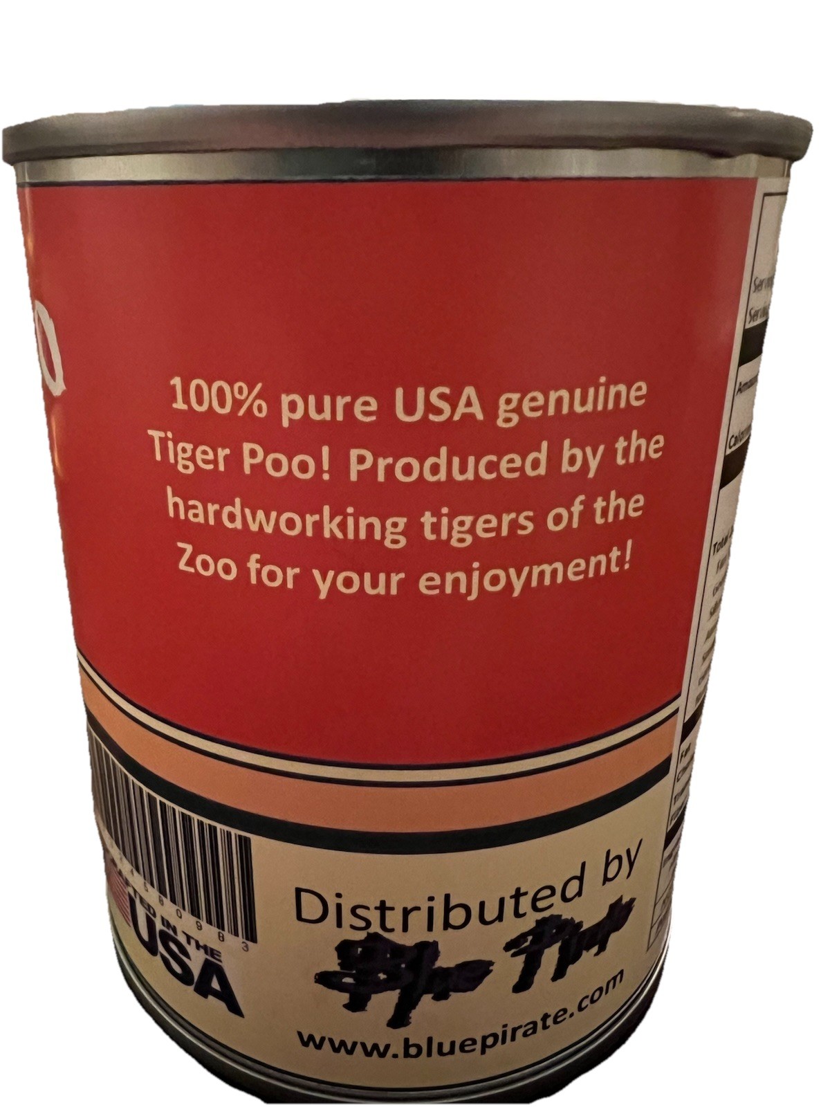 Rare “Zoo Poo Tiger Poo” Real Poop Novelty