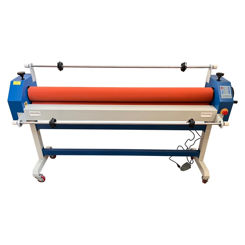 63 inch (1600mm) Electric Manual Cold Laminating Machine With Film Release 110V