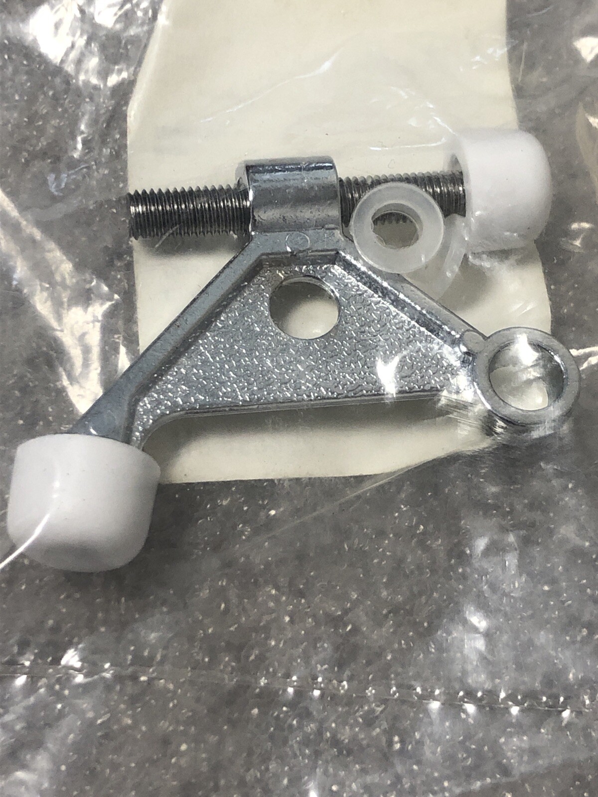 852354 Hinge Pin Door Stops Solid and Hollow Doors CHROME FINISH