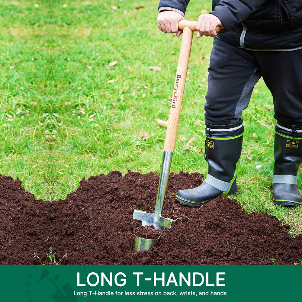 Berry&Bird 36.6-Inch Long Handle Garden Bulb Planter Tool