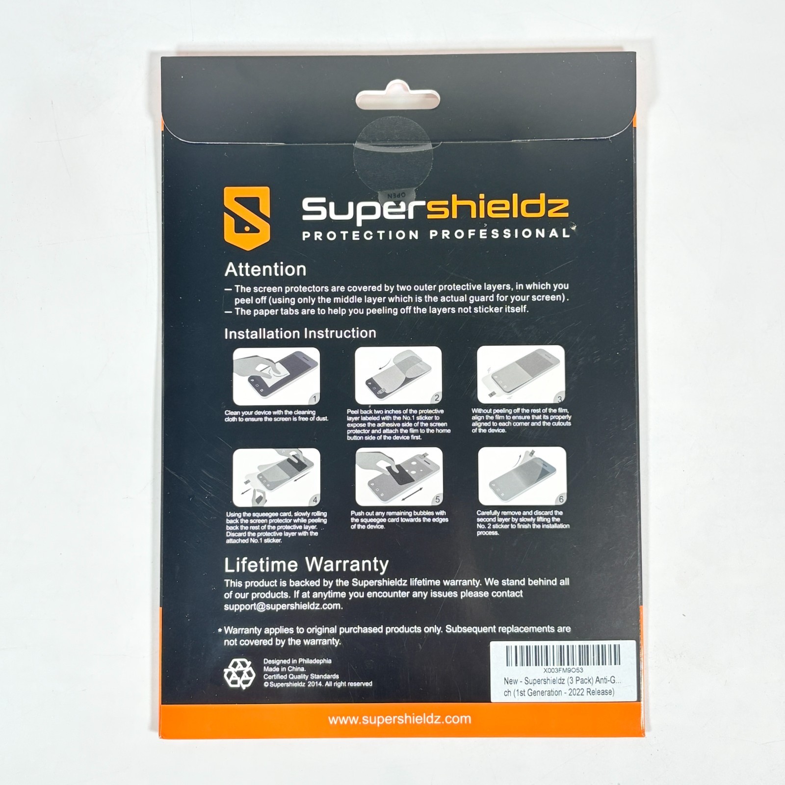 3-PACK - Clear Screen Protector for Kindle Scribe 10.2" (2024/ 2022) 1st Gen.